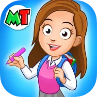 My Town: School game for kids